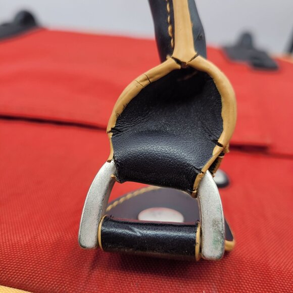 BAGGALLINI Rolling Tote Luggage Carry On Under Seat Suitcase Tomato Red/Org - Picture 16 of 16